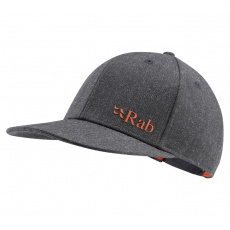 Rab Flatiron Logo Cap ebony marl/EB čepice