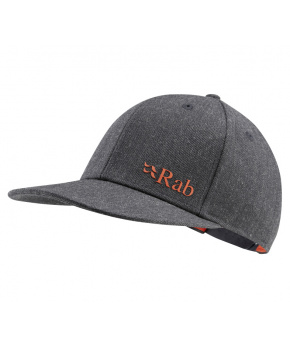 Rab Flatiron Logo Cap ebony marl/EB čepice Rab Flatiron Logo Cap ebony marl/EB čepice