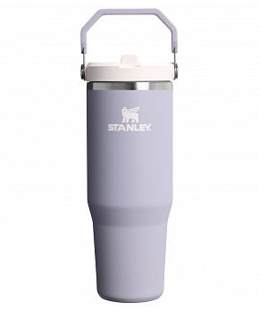 STANLEY Termoláhev s integrovanou slámkou The IceFlow™ Flip Straw 2.0 Tumbler 890 ml/30oz Purple Dust