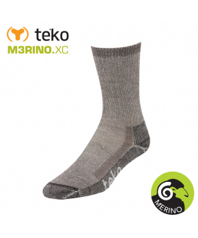 Teko 9904 MERINO.XC Midweight Hiking charcoal turistické ponožky
