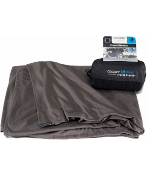 Cocoon cestovní deka Coolmax charcoal