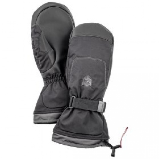 Rukavice Hestra Gauntlet Sr Mitt Svart/Svart