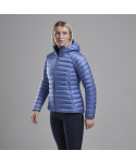 Montane FEM ANTI-FREEZE HOODIE-CORNFLOWER-UK10/S dámská bunda modrá