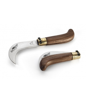 Zahradní nůž žabka Antonini OldBear 9747/21_LN OBB nerezová čepel, rukojeť americký ořech