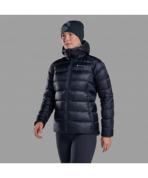 Montane Dámská bunda s kapucí Montane Womens Anti-Freeze XT Hoodie barva Eclipse Blue velikost UK14/L Montane Dámská bunda s kapucí Montane Womens Anti-Freeze XT Hoodie barva Eclipse Blue velikost UK14/L