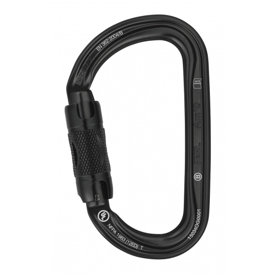 Karabina Petzl AMD Twist Lock černá