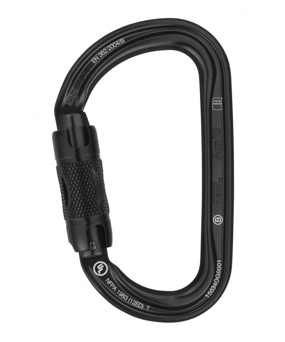 Karabina Petzl AMD Twist Lock černá