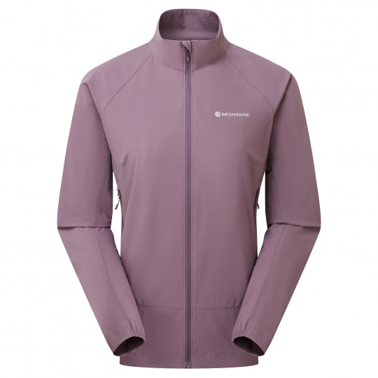 Montane FEM TENACITY NANO JACKET-MOONSCAPE-UK16/XL dámská bunda šedofialová