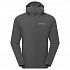 Montane TENACITY NANO HOODIE-MIDNIGHT GREY-L pánská bunda tmavě šedá