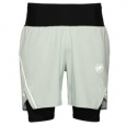 Kraťasy Mammut Aenergy TR 2 in 1 Shorts Men 1300 silver sage-black