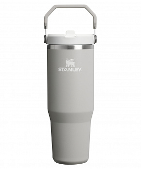 STANLEY Termoláhev s integrovanou slámkou The IceFlow™ Flip Straw 2.0 Tumbler 890 ml/30oz Ash