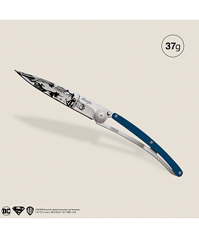 Kapesní nůž Deejo DEEWRN001 Tattoo 37g aluminium blue Superman
