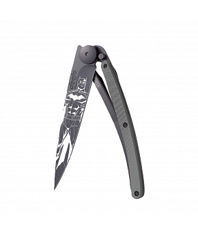 Kapesní nůž Deejo DEEWRN003 Tattoo Black 37g aluminium dark grey The Batman