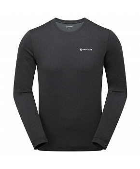 Montane DART LONG SLEEVE T-SHIRT-BLACK-L pánské triko dlouhý ruk. černé
