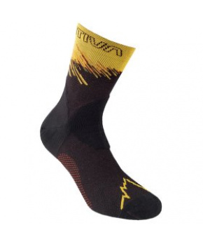 Ponožky La Sportiva Ultra Running Socks Black/Yellow Ponožky La Sportiva Ultra Running Socks Black/Yellow