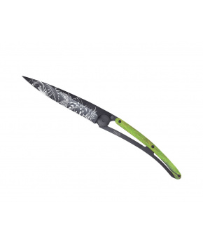 Kapesní nůž Deejo 1GB161 Tattoo Black 37g green beech Jungle Kapesní nůž Deejo 1GB161 Tattoo Black 37g green beech Jungle