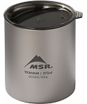 MSR Titan Cup Double Wall Mug 375 ml – lehký titanový termohrnek