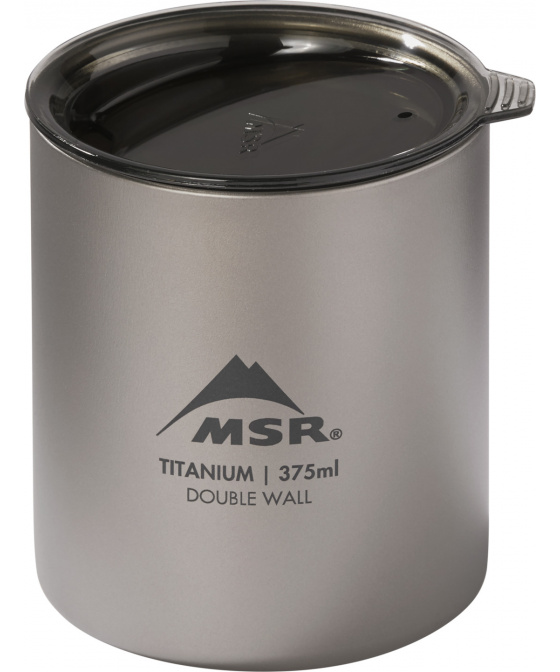 MSR Titan Cup Double Wall Mug 375 ml – lehký titanový termohrnek