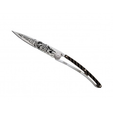 Deejo 1CC511 Tattoo Serration 37g,titan,carbon fiber,Biker Deejo 1CC511 Tattoo Serration 37g,titan,carbon fiber,Biker
