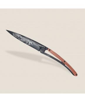 Kapesní nůž Deejo 1GB165 Tattoo Black 37g coralwood T-Rex Kapesní nůž Deejo 1GB165 Tattoo Black 37g coralwood T-Rex