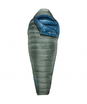 Thermarest QUESTAR 0F/-18C Regular Balsam péřový spacák šedozelený Thermarest QUESTAR 0F/-18C Regular Balsam péřový spacák šedozelený