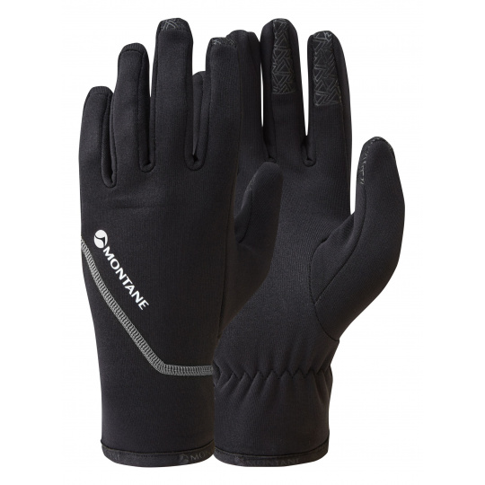 Montane POWER STRETCH PRO GLOVE-BLACK-S pánské rukavice černé