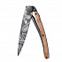 Kapesní nůž Deejo 1GB127 Tattoo Black 37g  juniper wood Snake