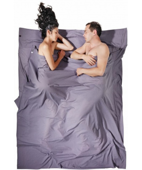 Cocoon spacáková přikrývka pro dva Insect Shield elephant grey