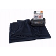 Cocoon merino deka Merino Wool/Silk Blanket graphite blue
