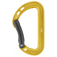 Petzl SPIRIT BENT žlutá karabina - prohlý zámek