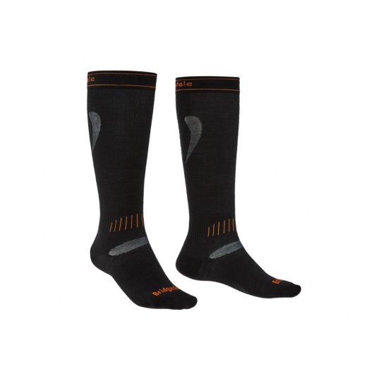 Bridgedale Ski Ultra Fit black/orange/009