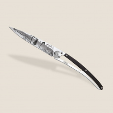 Deejo 1AB100 Tattoo Mirror 37g, ebony wood, Pin Up Deejo 1AB100 Tattoo Mirror 37g, ebony wood, Pin Up