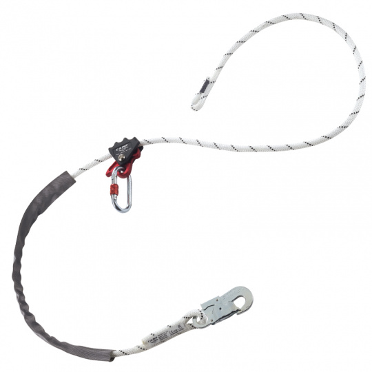 Polohovací Lanyard Camp Rope Adjuster + 981 + 986 2m