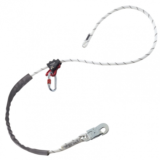 Polohovací Lanyard Camp Rope Adjuster + 981 + 986 2m