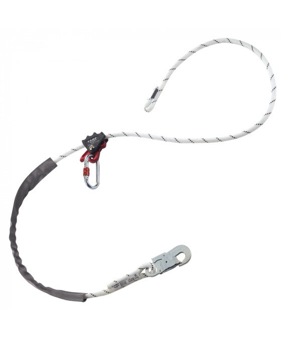 Polohovací Lanyard Camp Rope Adjuster + 981 + 986 2m