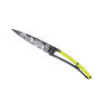 Kapesní nůž Deejo 1GB111 Street collection, black 37g, yellow, Zombie