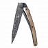 Kapesní nůž Deejo 1GB116 Tattoo Black 37g juniper wood Ski