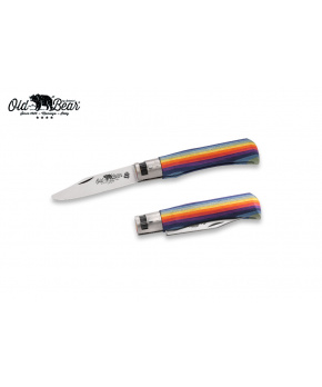 Juniorský kapesní nůž Antonini OldBear 9357/17 MAK bezpečnostní pojistka,kulatá špička Juniorský kapesní nůž Antonini OldBear 9357/17 MAK bezpečnostní pojistka,kulatá špička