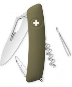 Swiza kapesní nůž SH01R Single Hand olive