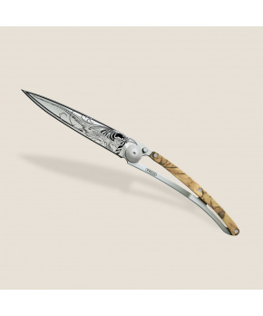 Kapesní nůž Deejo 1CM023 Tattoo 37g brown camo Pheasant Kapesní nůž Deejo 1CM023 Tattoo 37g brown camo Pheasant