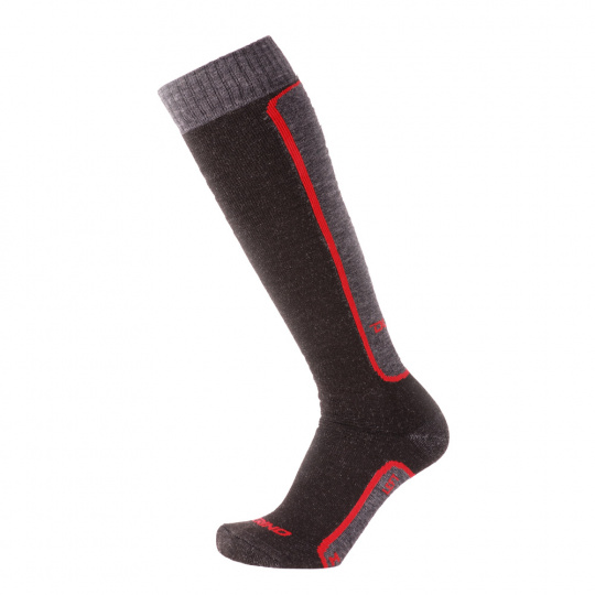 Duras Sevan merino anthracite-red