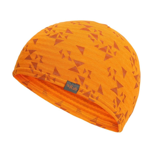 Rab Filament Print Beanie marmalade/MAM čepice