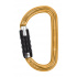 Petzl AMD TRIACT LOCK karabina s automatickou pojistkou zlatá