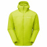 Montane RESPOND HOODIE-CITRUS SPRING-M pánská bunda žlutozelená