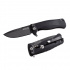 Kapesní nůž LionSteel SR22A BB čepel ocel Sleipner černá,hliníková rukojeť