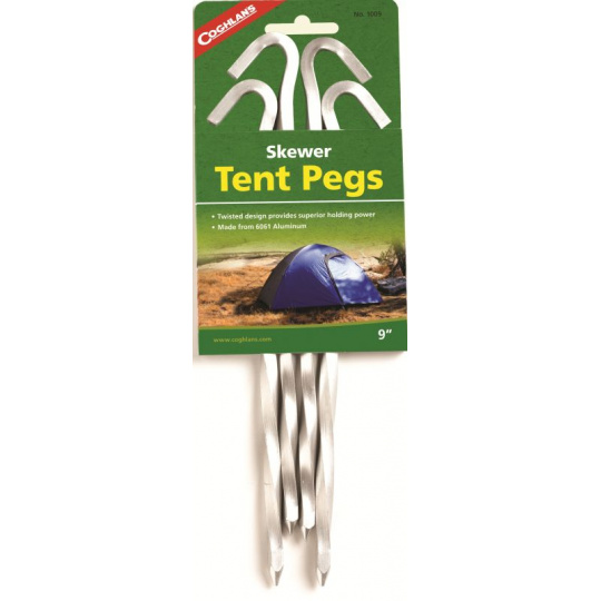 Coghlan´s kroucené stanové kolíky Skewer Tent Pegs