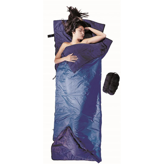 Cocoon spací pytel tropic traveler silk blue regular