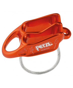 Petzl REVERSO jistící brzda červená Petzl REVERSO jistící brzda červená