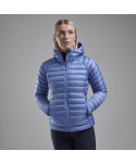 Montane FEM ANTI-FREEZE HOODIE-CORNFLOWER-UK10/S dámská bunda modrá