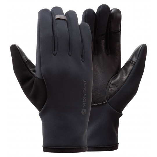 Montane WINDJAMMER LITE GLOVE-BLACK-XL pánské rukavice černé